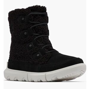 Sorel | Explorer Next Joan Cozy | Black, Moonstone | Size 6